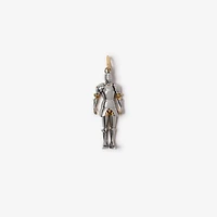 Knight Charm in Silver - Women | Burberry® Official