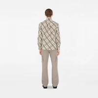 Regular Fit Check Cotton Shirt - Men | Burberry® Official