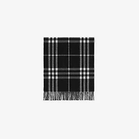 Wide Reversible Stormy Knight Scarf in Black/calico | Burberry® Official