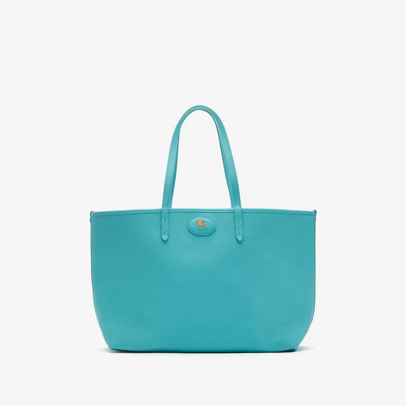 Medium Reversible Bloomsbury Tote​ in Atom blue - Women | Burberry® Official