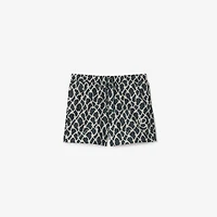Knot Nylon Swim Shorts in Magnet - Men | Burberry® Official