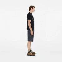 Knight Stamp Cotton T-shirt in Black - Men | Burberry® Official