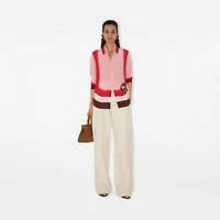 Regular Fit Knight Stamp Box Silk Shirt - Women | Burberry® Official