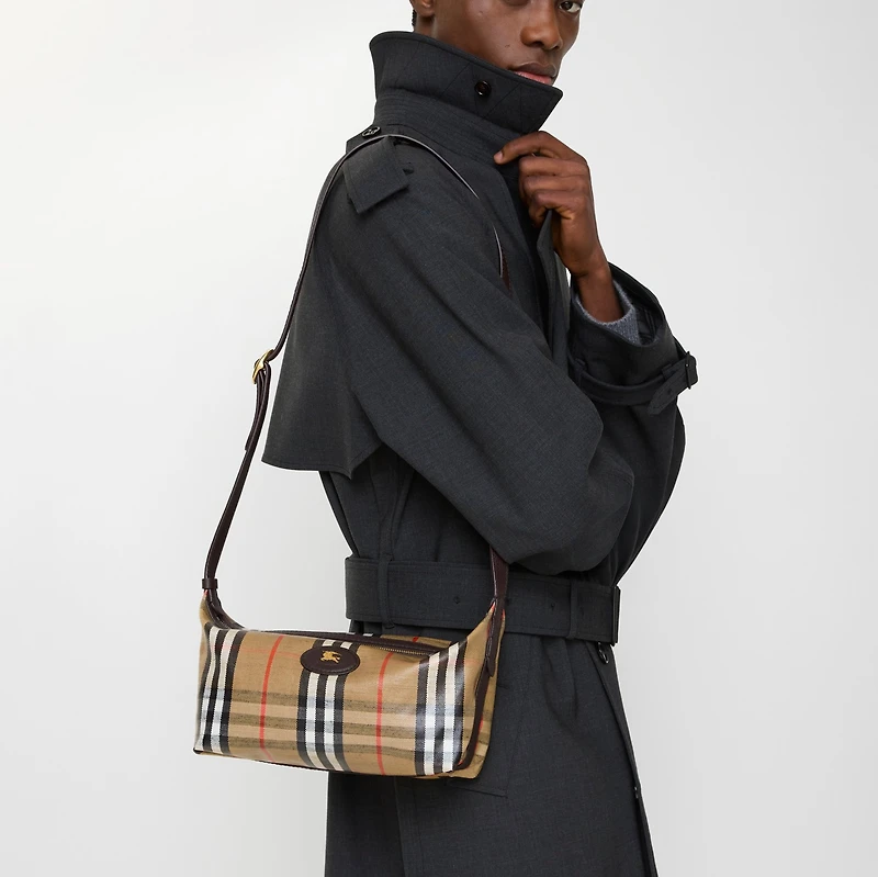 Highlands Sling Bag in Sand beige - Men | Burberry® Official