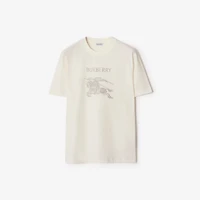 EKD Cotton T-shirt in Chalk white - Men | Burberry® Official