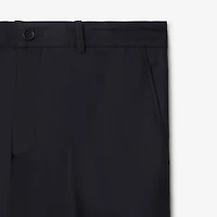 Cotton Chinos in Indigo - Men | Burberry® Official
