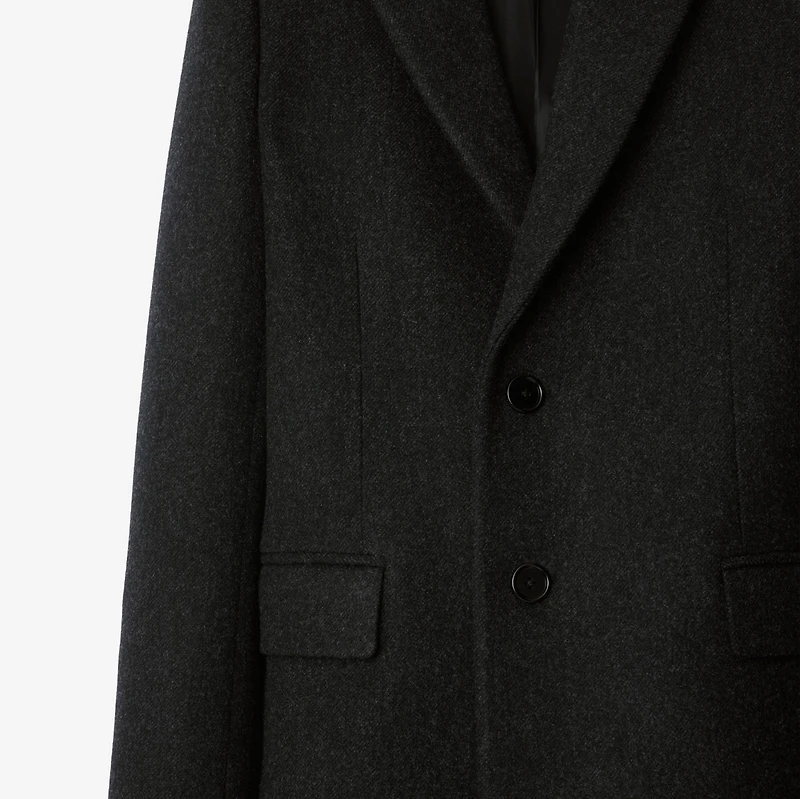 Wool Tailored Coat in Brisk - Women | Burberry® Official