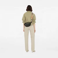 B Clip Shoulder Bag in Black - Women, Leather | Burberry® Official