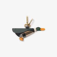Duck Charm in Vine green - Women | Burberry® Official