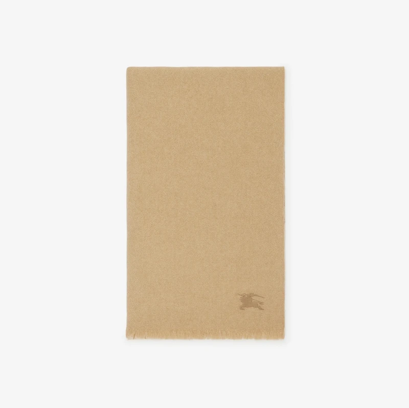 Cashmere Silk Scarf in Sand | Burberry® Official