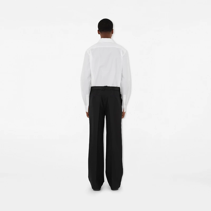 Cotton Formal Shirt in White - Men | Burberry® Official