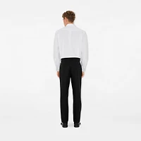 Cotton Trousers in Black - Men | Burberry® Official