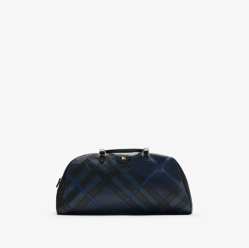 Extra Large Highlands Bowling Bag​ in Storm blue - Men | Burberry® Official