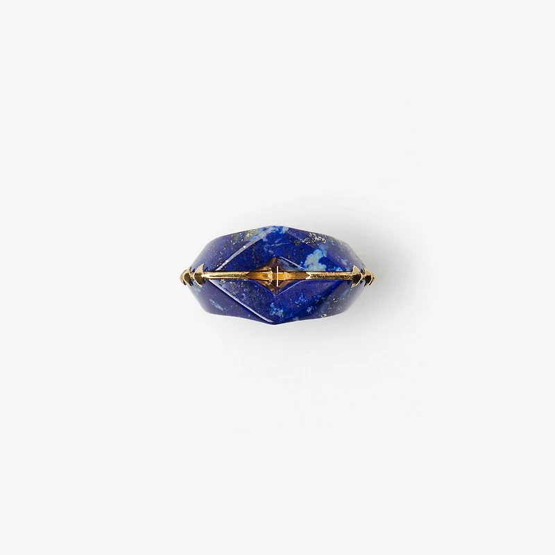 Lapis Hollow Ring in Gold - Women | Burberry® Official