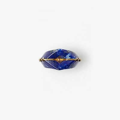 Lapis Hollow Ring in Gold - Women | Burberry® Official