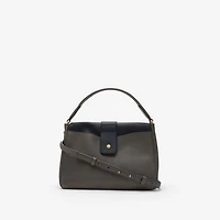 Small Rider Bag in Asphalt grey/bermuda blue/indigo - Women, Leather | Burberry® Official