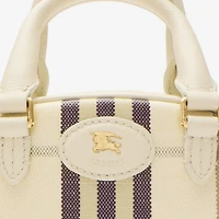 Mini Highlands Bowling Bag​ in Light beige - Women | Burberry® Official