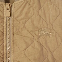 Quilted Nylon Bomber Jacket in Sand | Burberry® Official
