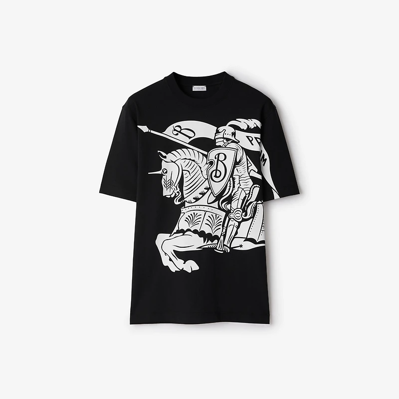 EKD Cotton T-shirt in Black - Men | Burberry® Official