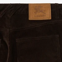 Corduroy Trousers in Clove brown - Men | Burberry® Official