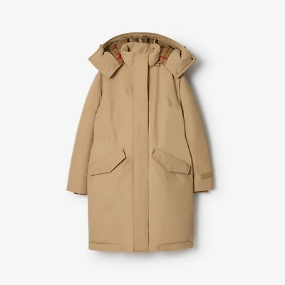 Down-filled Coat in Camel - Women | Burberry® Official
