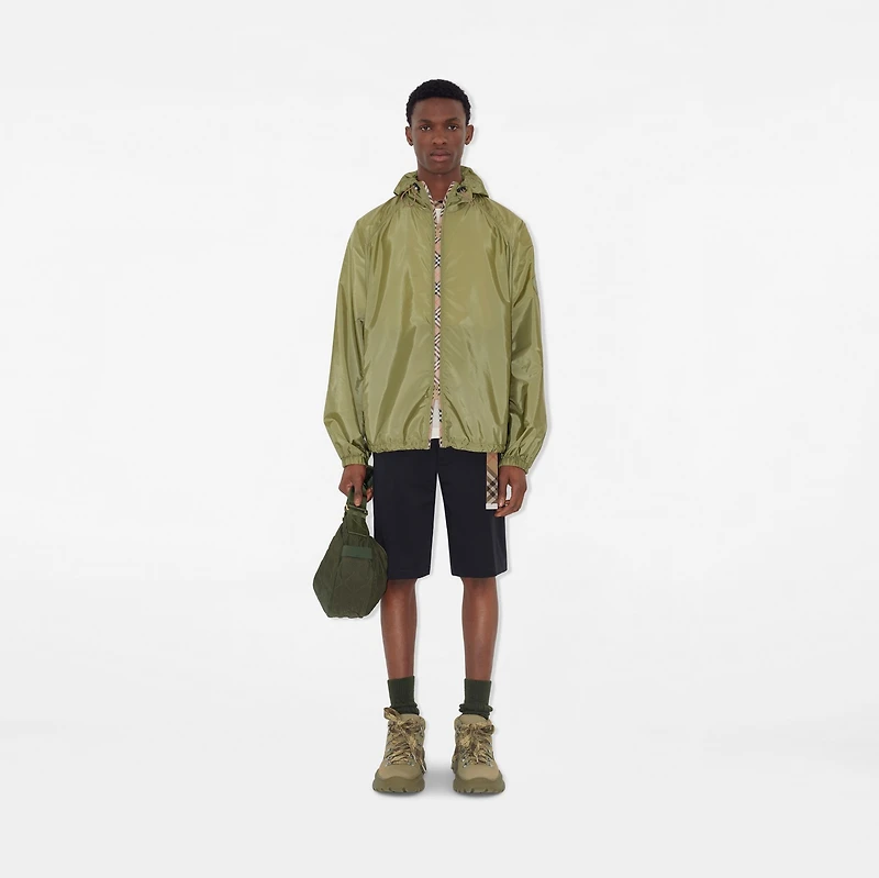 Cotton Shorts in Navy - Men | Burberry® Official