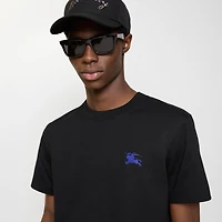 Cotton T-shirt in Black - Men | Burberry® Official