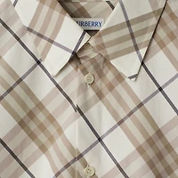 Regular Fit Check Cotton Shirt - Men | Burberry® Official