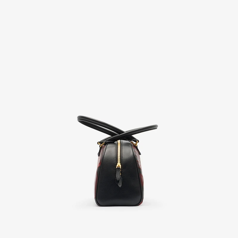 Medium Highlands Bowling Bag​ in Fig purple - Women | Burberry® Official