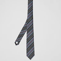 Classic Cut Icon Stripe Silk Tie in PALE BLUE - Men | Burberry® Official