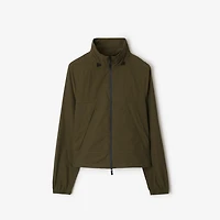 Nylon Cotton Jacket in Furrow - Men | Burberry® Official