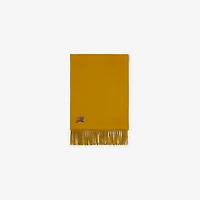 Reversible Cashmere Scarf in Pea/teak | Burberry® Official