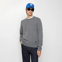 Cashmere Sweater in Grey - Men | Burberry® Official