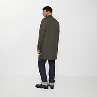 Mid-length Tropical Gabardine Camden Car Coat in Graphite grey - Men | Burberry® Official