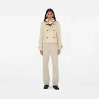 Watercolour Check Silk Scarf in Birch | Burberry® Official