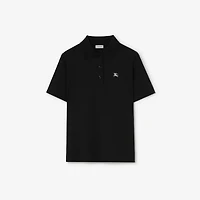 Knight Jewel Cotton T-shirt in Black - Women | Burberry® Official