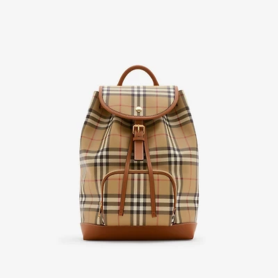 Check Backpack in Archive beige/briar brown - Women | Burberry® Official