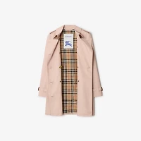 Short Tropical Gabardine Kensington Trench Coat in Pale sugar pink - Women, Cotton Gabardine | Burberry® Official