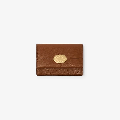 Cotswolds Folding Card Case in Hazel brown - Women | Burberry® Official
