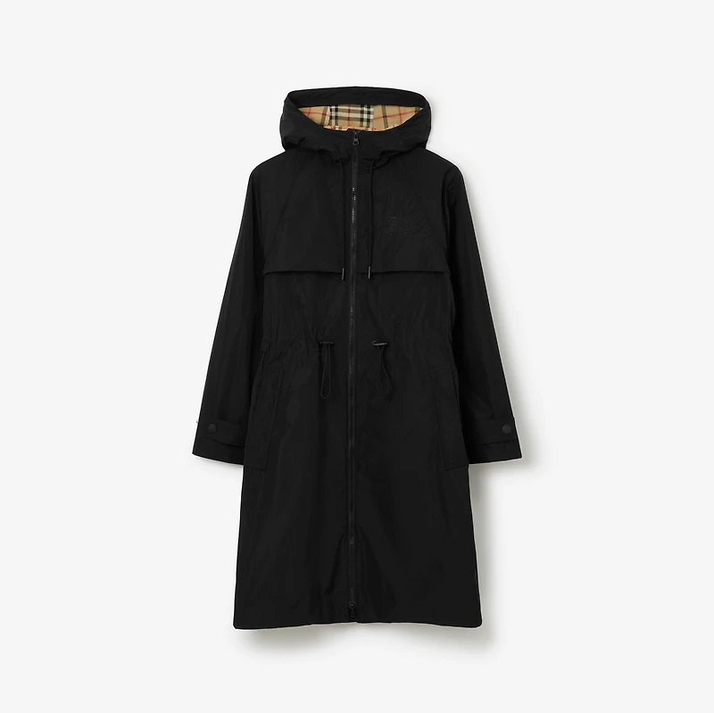 Lightweight Parka in Black - Women, Nylon | Burberry® Official