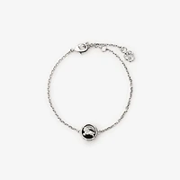 Knight Coin Bracelet in Silver/black - Men | Burberry® Official