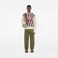 Orkney Crossbody Bag in Light hunter - Men, Nylon, Technical | Burberry® Official