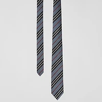 Classic Cut Icon Stripe Silk Tie in PALE BLUE - Men | Burberry® Official