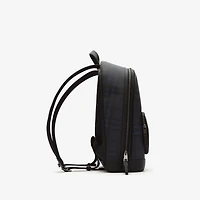 City Check Backpack in Navy - Men, Technical, Cotton | Burberry® Official