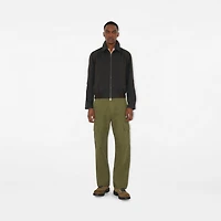 Highgrove Cotton Harrington Jacket in Cog brown - Men | Burberry® Official