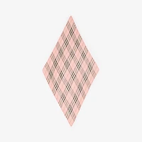 Check Silk Chiffon Scarf in Bow pink | Burberry® Official