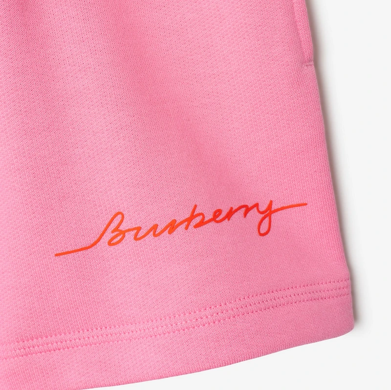 Cotton Shorts in Blossom | Burberry® Official