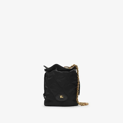 Horseshoe Chain Pouch in Black - Women | Burberry® Official