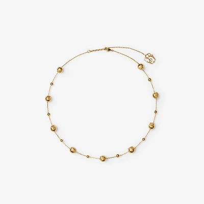 EKD Sphere Necklace in Gold - Women | Burberry® Official