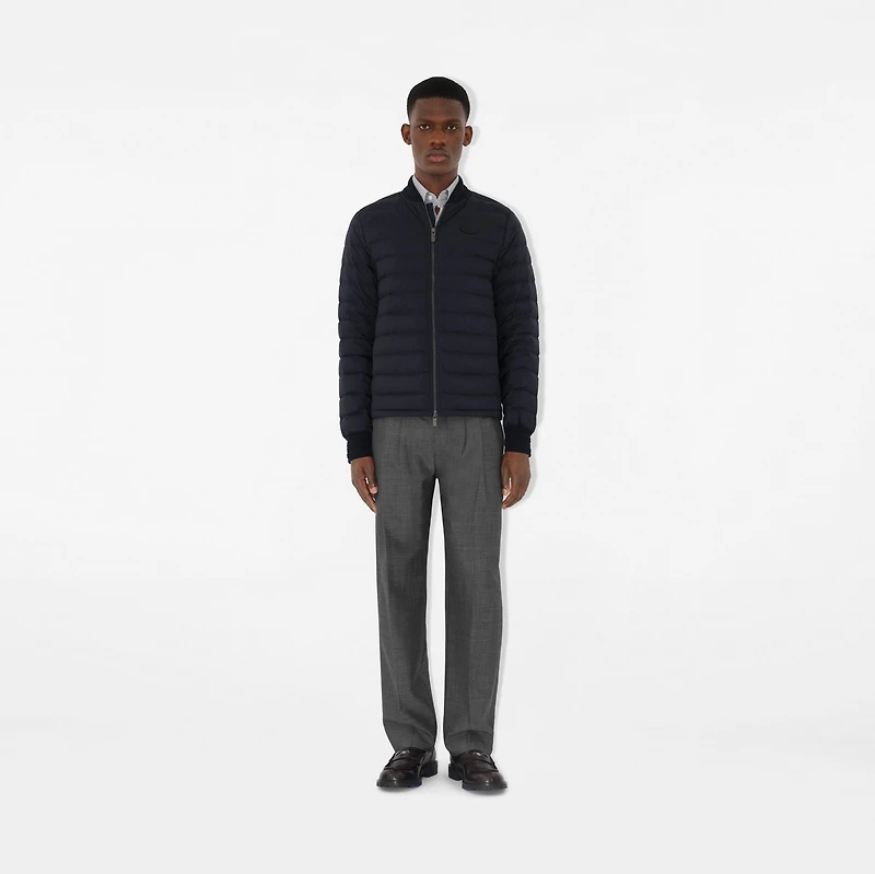 Nylon Puffer Jacket in Navy - Men | Burberry® Official